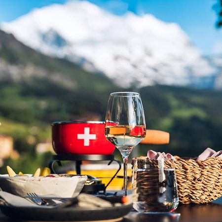 Hotel Jungfraublick Wengen Esterno foto