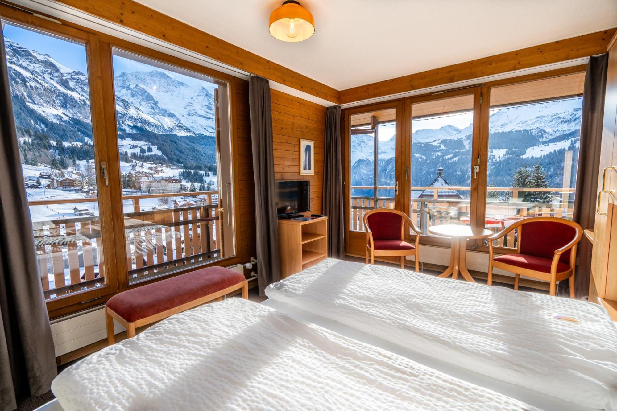 Hotel Jungfraublick Wengen Esterno foto