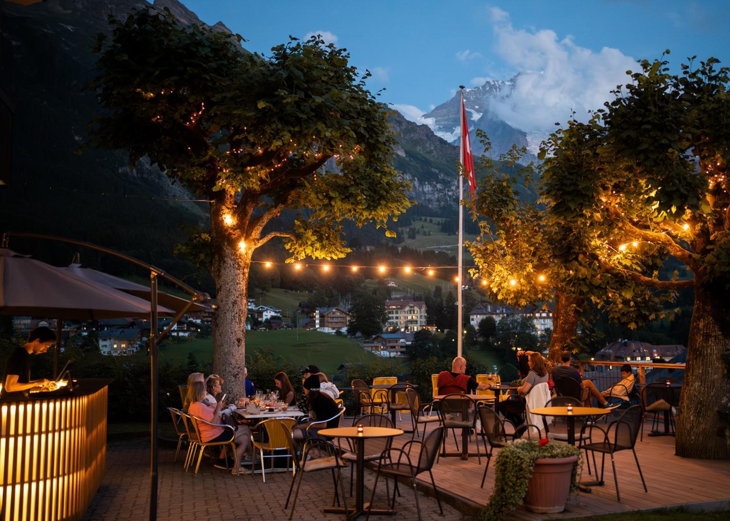 Hotel Jungfraublick Wengen Esterno foto